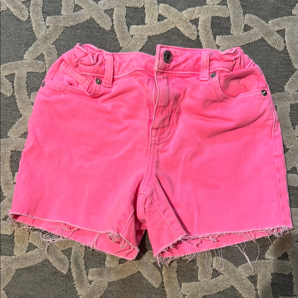 Cat & Jack Bright Pink Jean Shorts